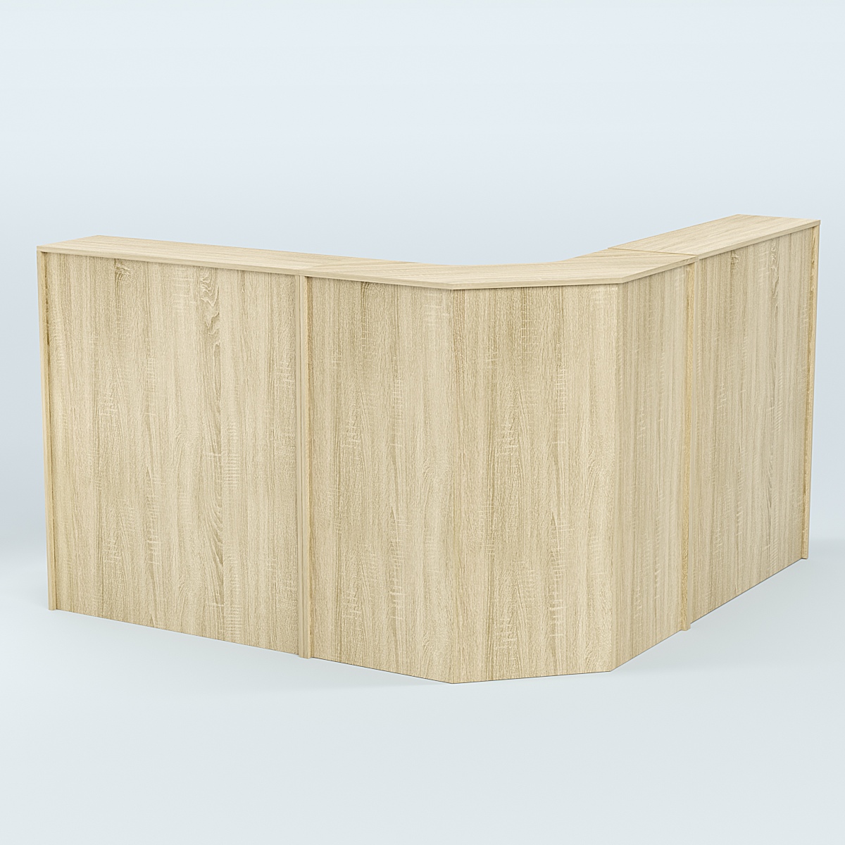 Ресепшен серии ПРАЙМ №5 угловой Дуб сонома