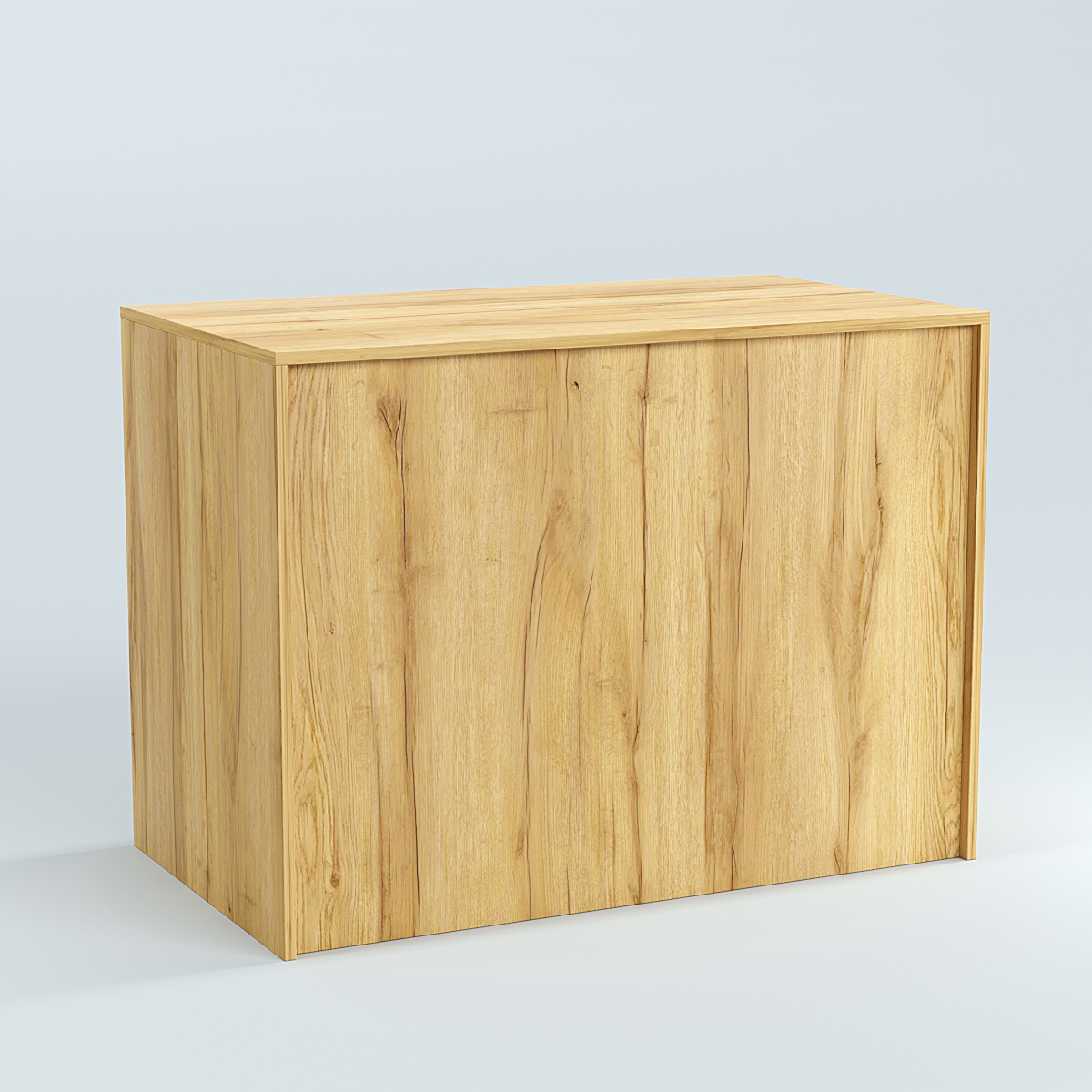 Стол-ресепшен серии ПРАЙМ №1 Дуб Золотистый