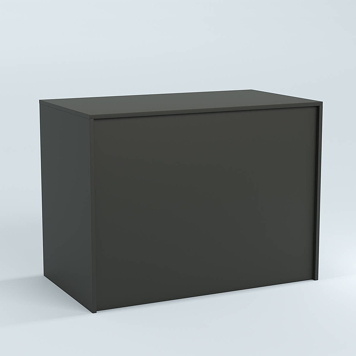 Стол-ресепшен серии ПРАЙМ №1 Черный