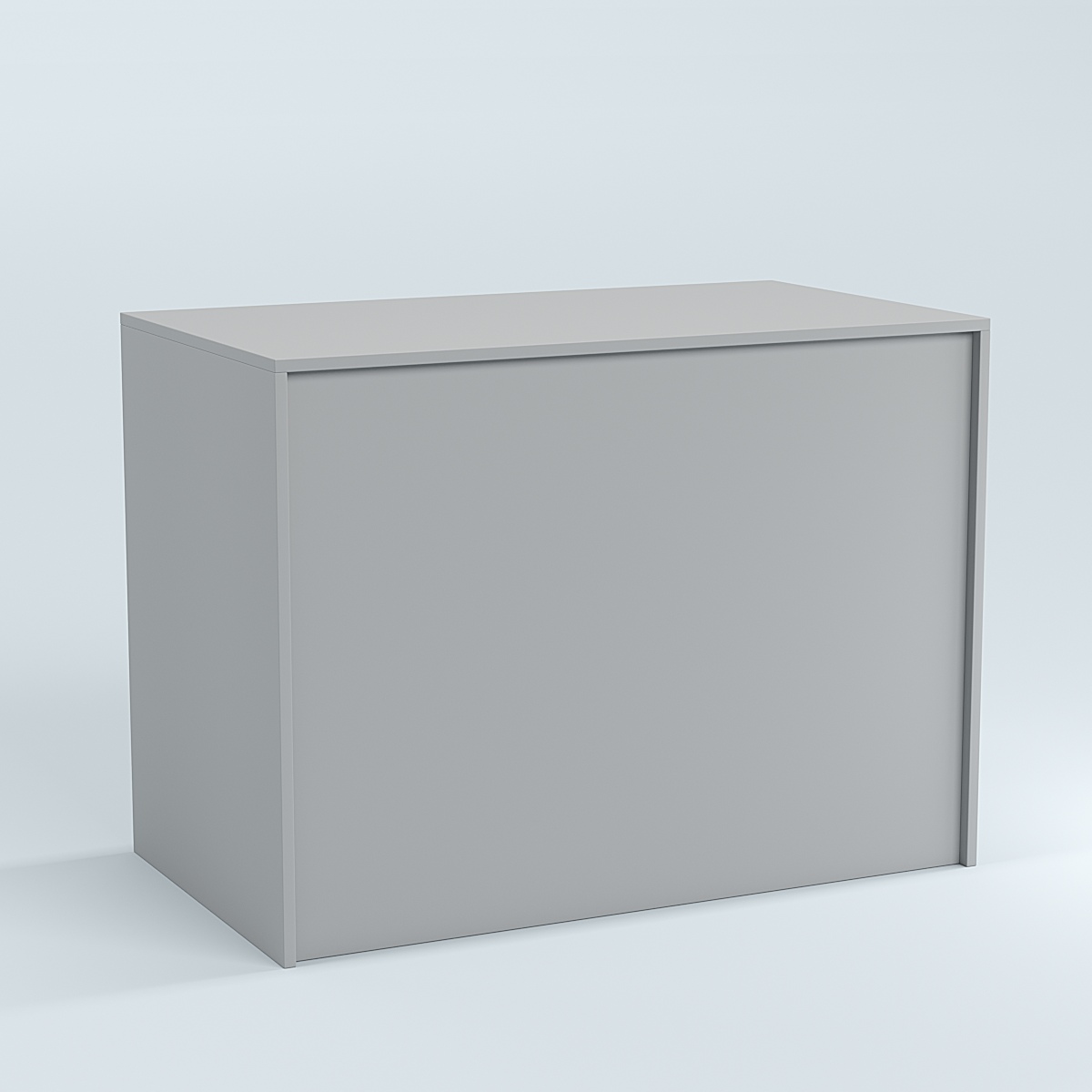 Стол-ресепшен серии ПРАЙМ №1 Серый