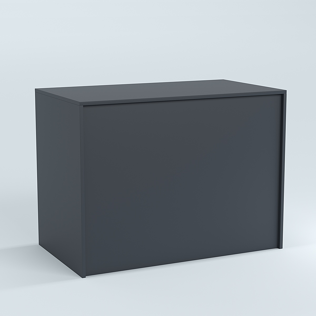 Стол-ресепшен серии ПРАЙМ №1 Антрацит