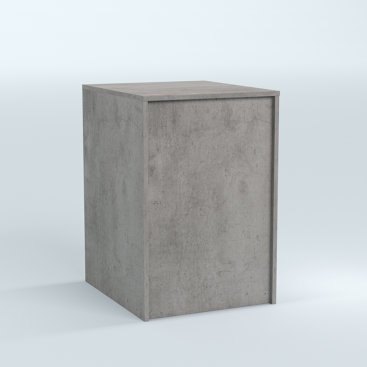 Стол-ресепшен серии ПРАЙМ №2 Бетон Чикаго светло-серый F186 ST9