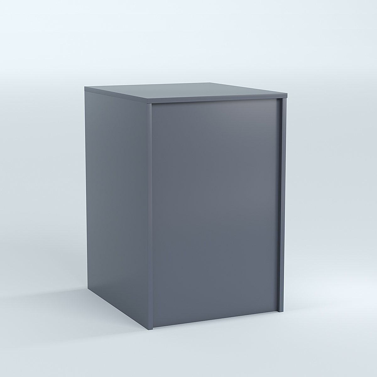 Стол-ресепшен серии ПРАЙМ №2 Темно-Серый