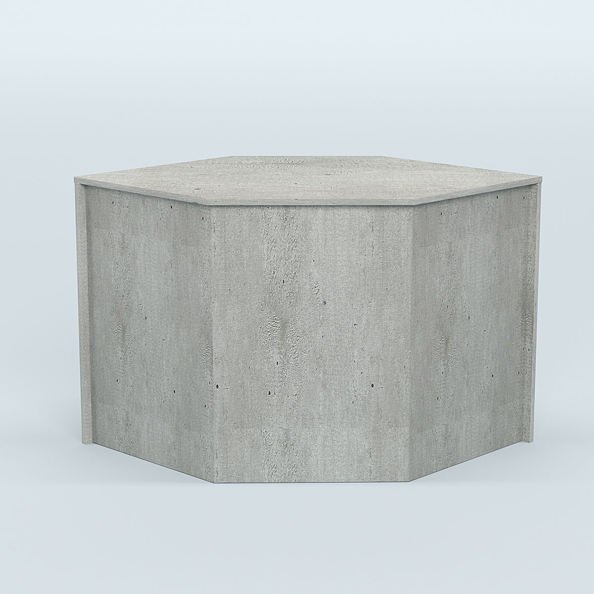 Стол-ресепшен серии ПРАЙМ №3 угловой Метрополитан Грей