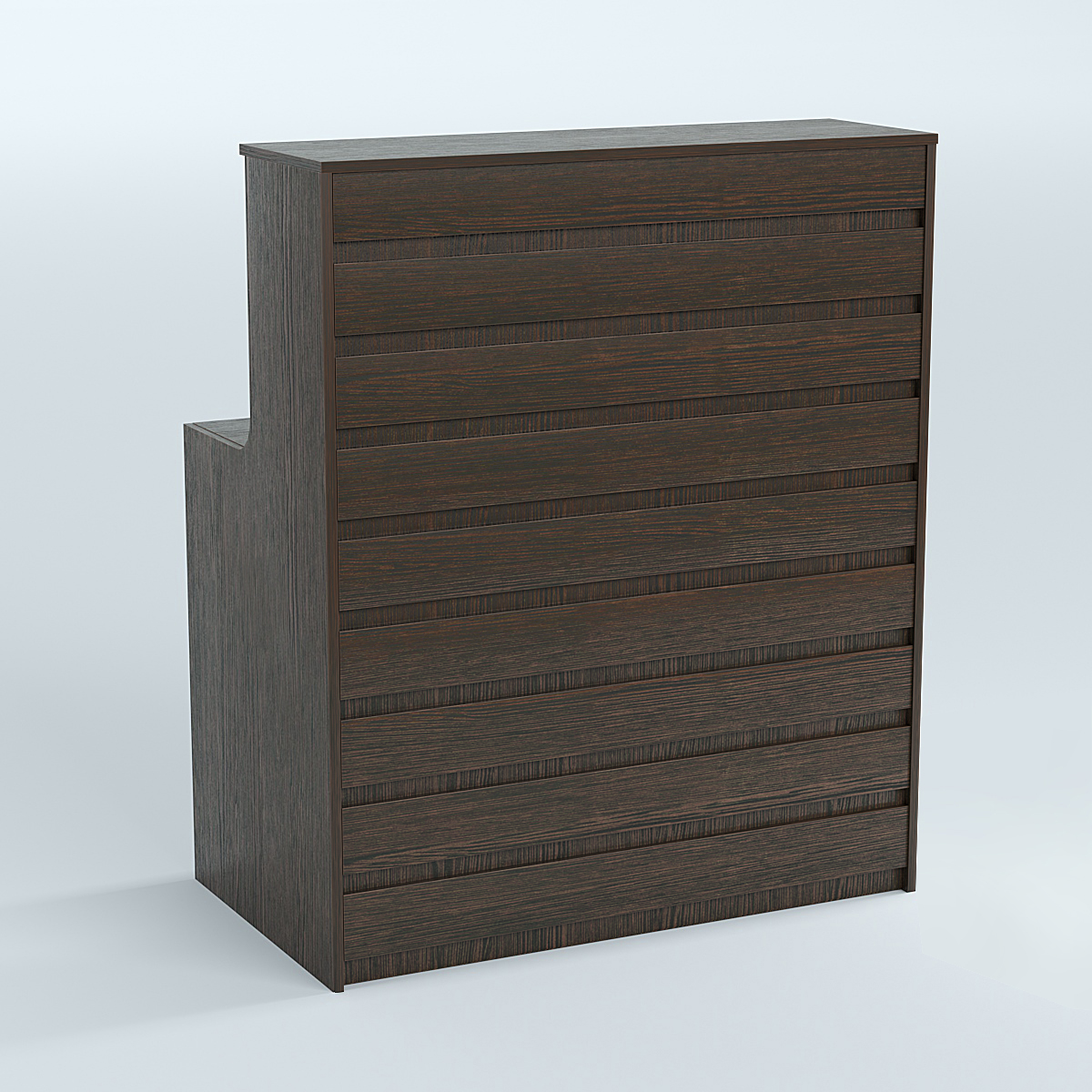 Ресепшен серии ПРАЙМ №1А Дуб Венге