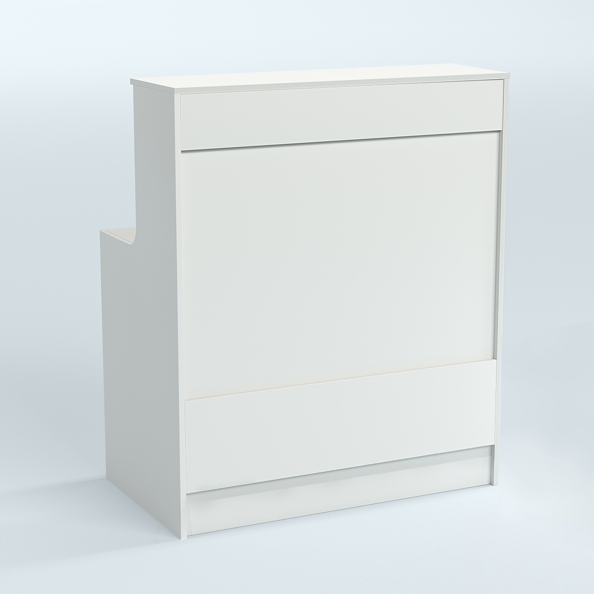 Ресепшен серии ПРАЙМ №1Б Белый