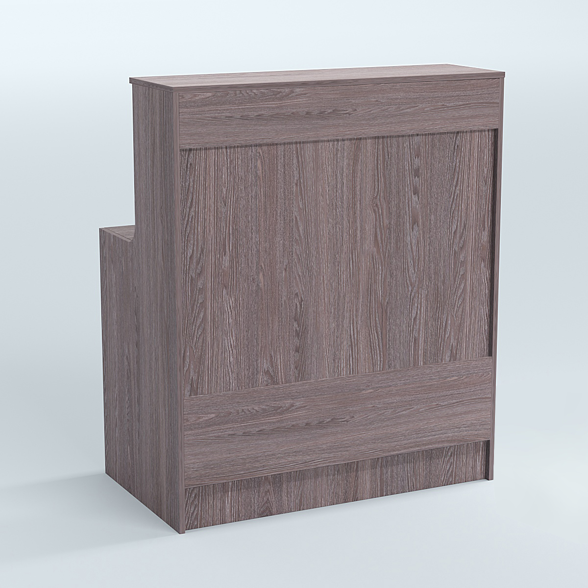 Ресепшен серии ПРАЙМ №1Б Ясень Анкор темный