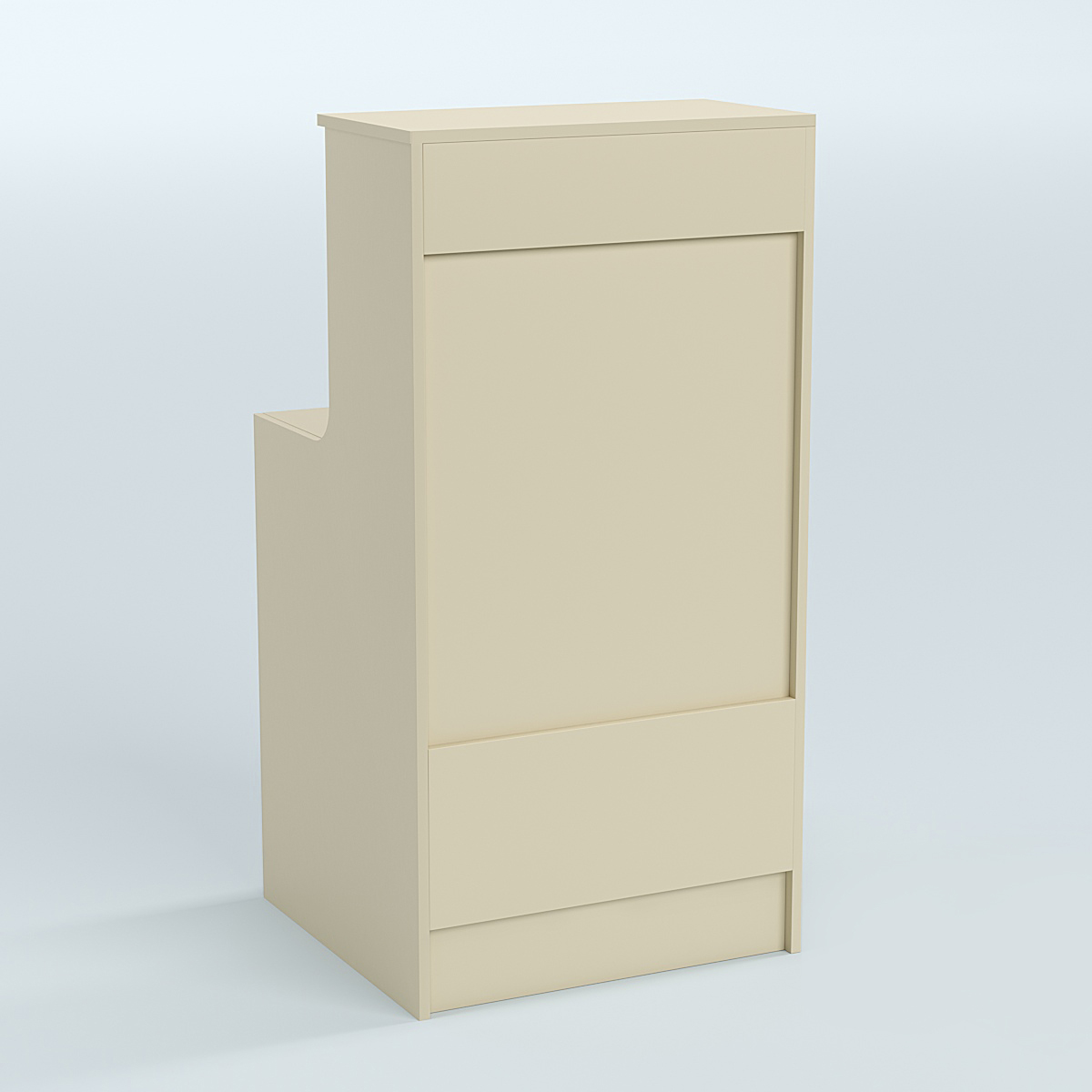 Ресепшен серии ПРАЙМ №2Б Крем Вайс