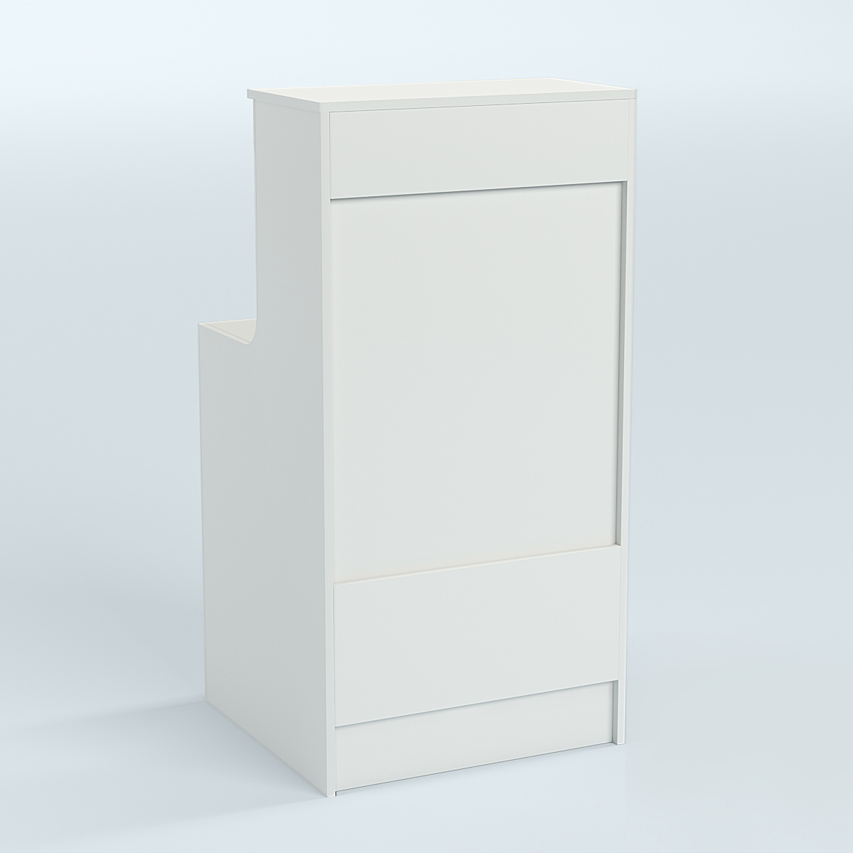 Ресепшен серии ПРАЙМ №2Б Белый