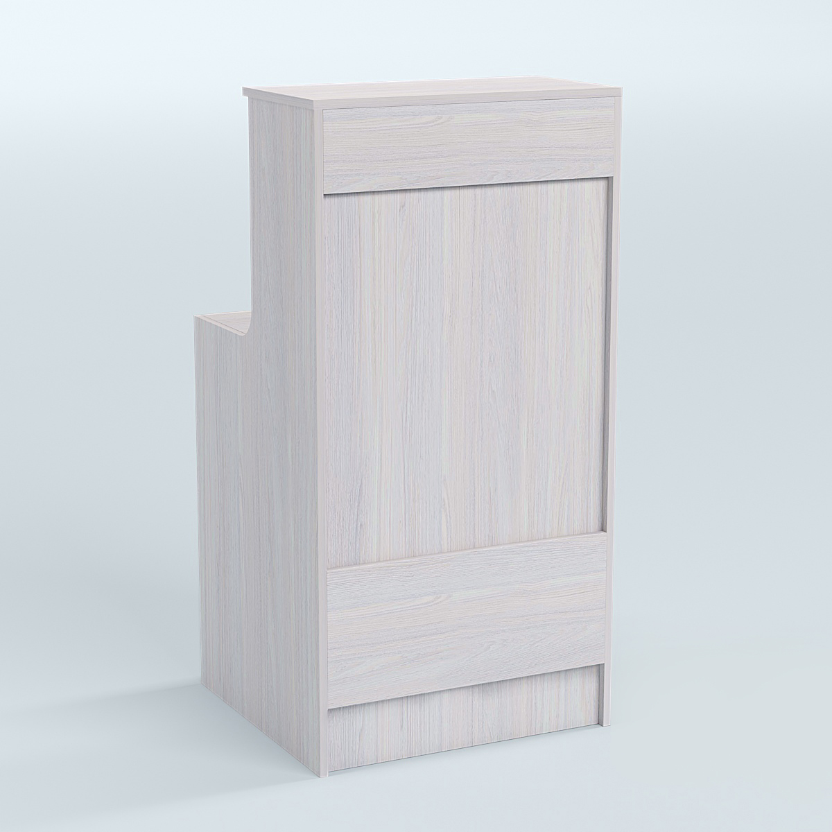 Ресепшен серии ПРАЙМ №2Б Ясень Анкор светлый