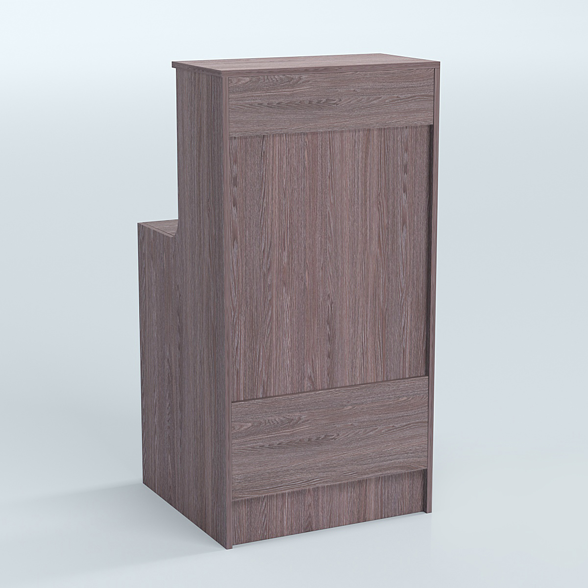 Ресепшен серии ПРАЙМ №2Б Ясень Анкор темный