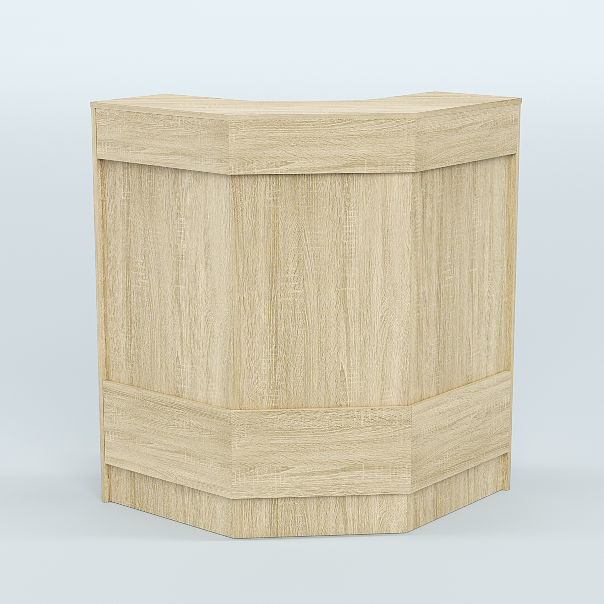 Ресепшен серии ПРАЙМ №3Б угловой Дуб сонома