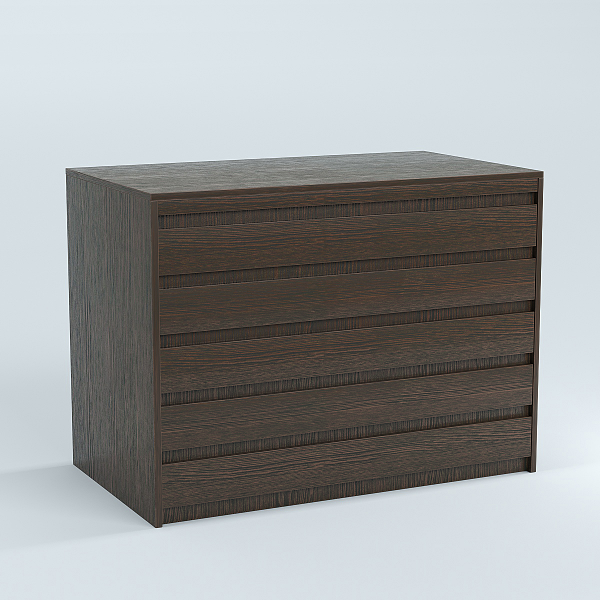 Стол-ресепшен серии ПРАЙМ №1А Дуб Венге