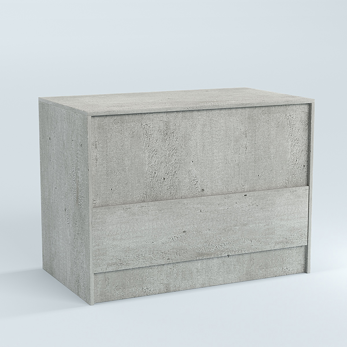 Стол-ресепшен серии ПРАЙМ №1Б Метрополитан Грей