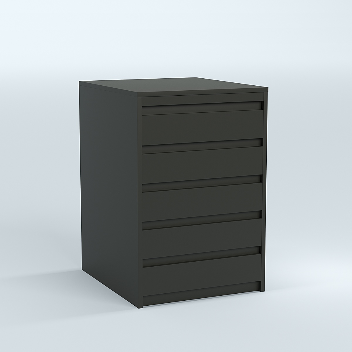 Стол-ресепшен серии ПРАЙМ №2А Черный