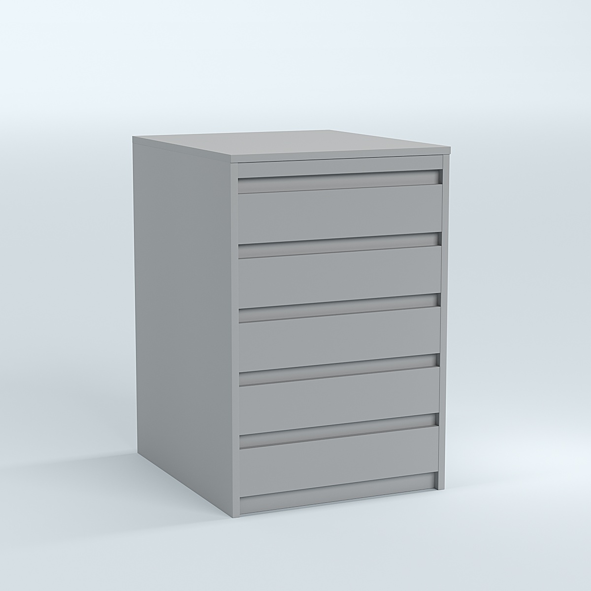 Стол-ресепшен серии ПРАЙМ №2А Серый