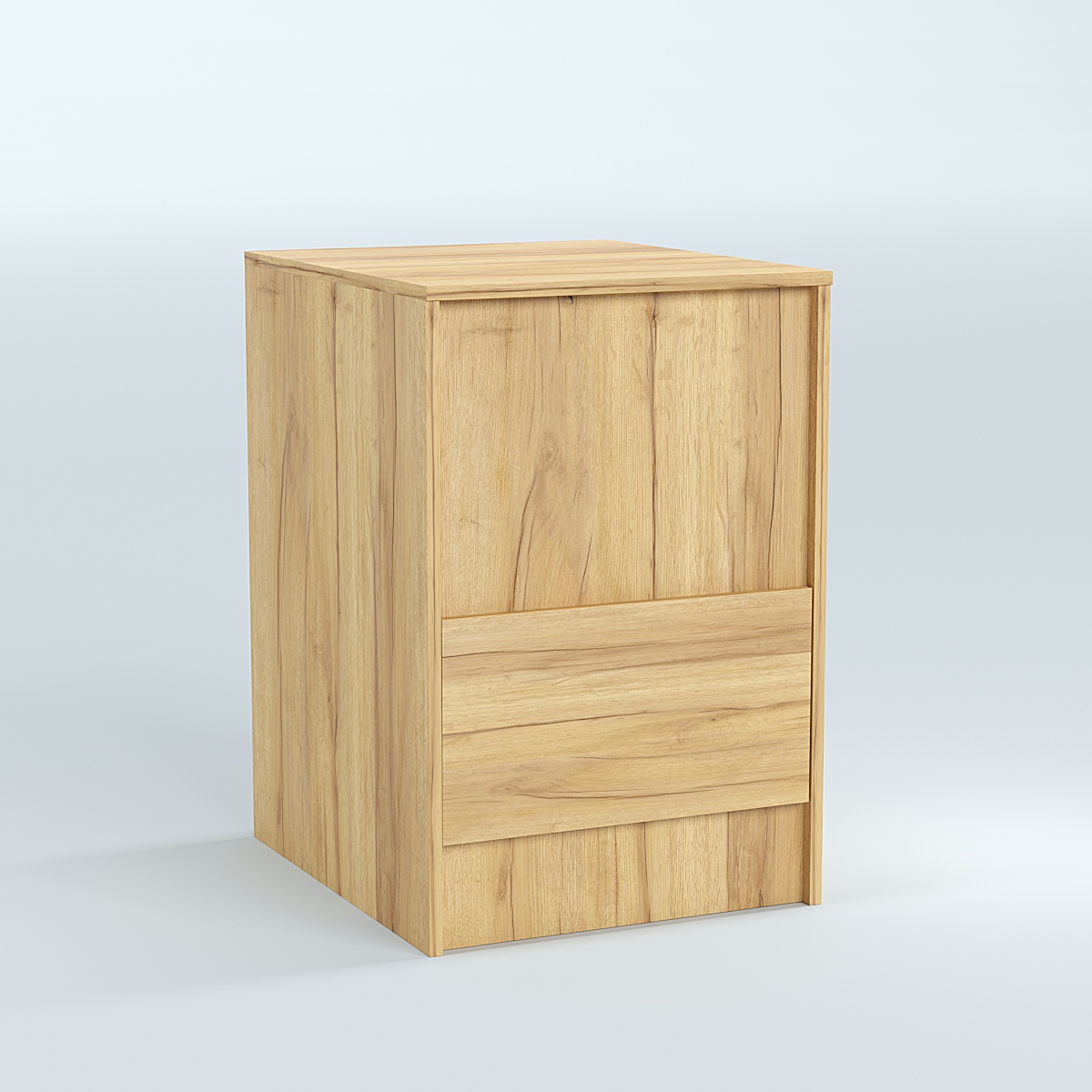 Стол-ресепшен серии ПРАЙМ №2Б Дуб Золотистый