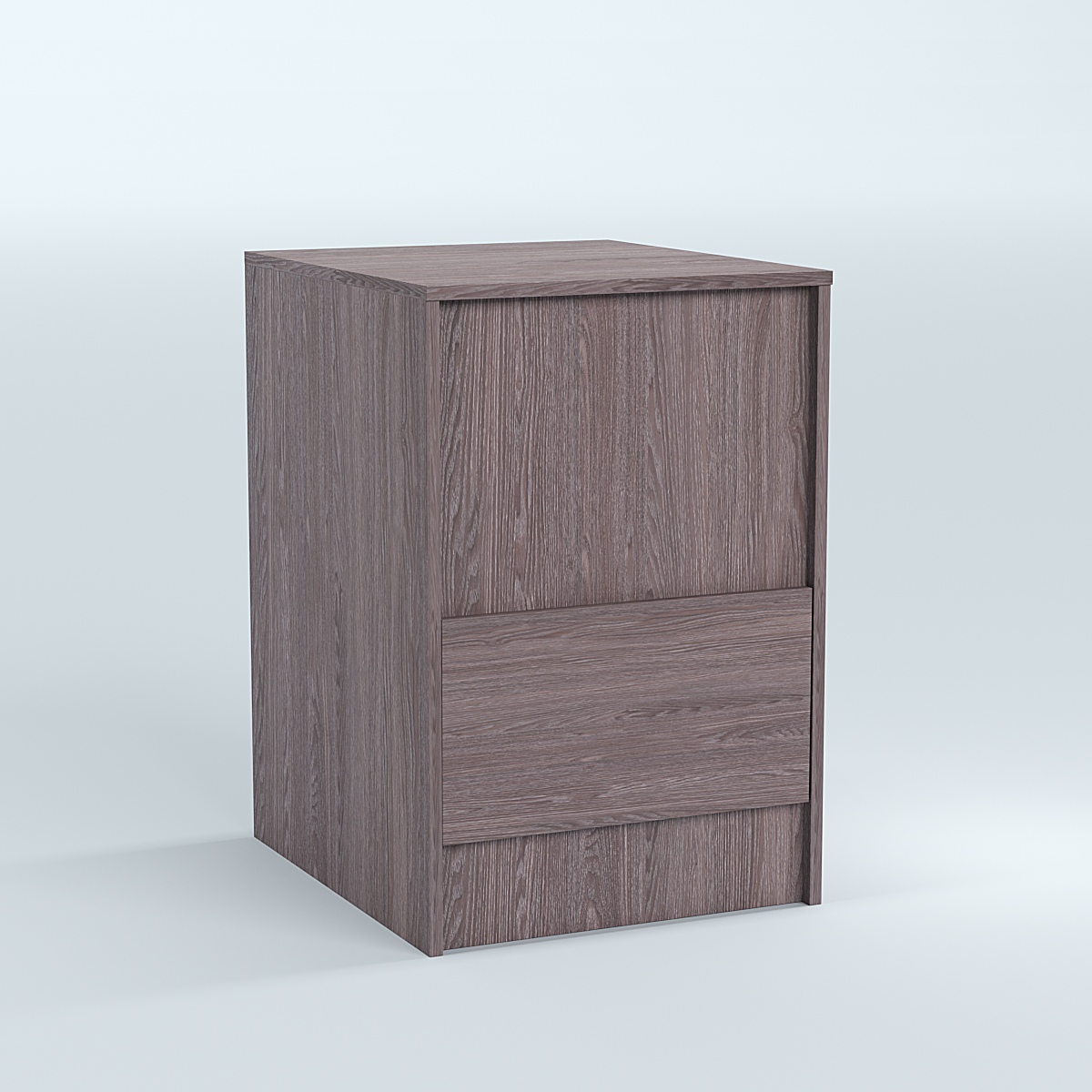 Стол-ресепшен серии ПРАЙМ №2Б Ясень Анкор темный