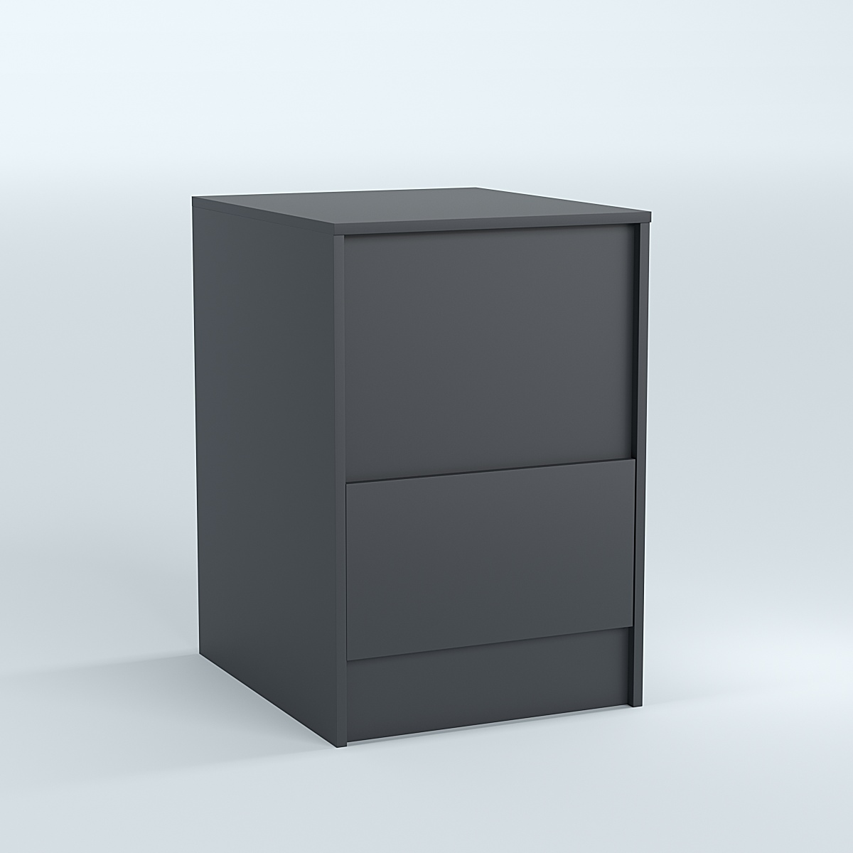 Стол-ресепшен серии ПРАЙМ №2Б Антрацит