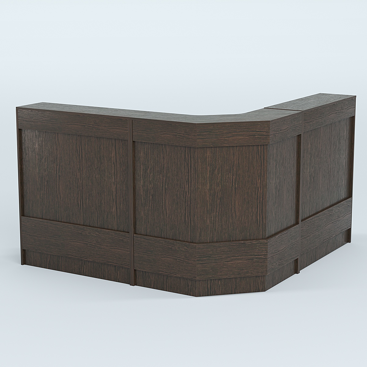 Ресепшен серии ПРАЙМ №5Б угловой Дуб Венге