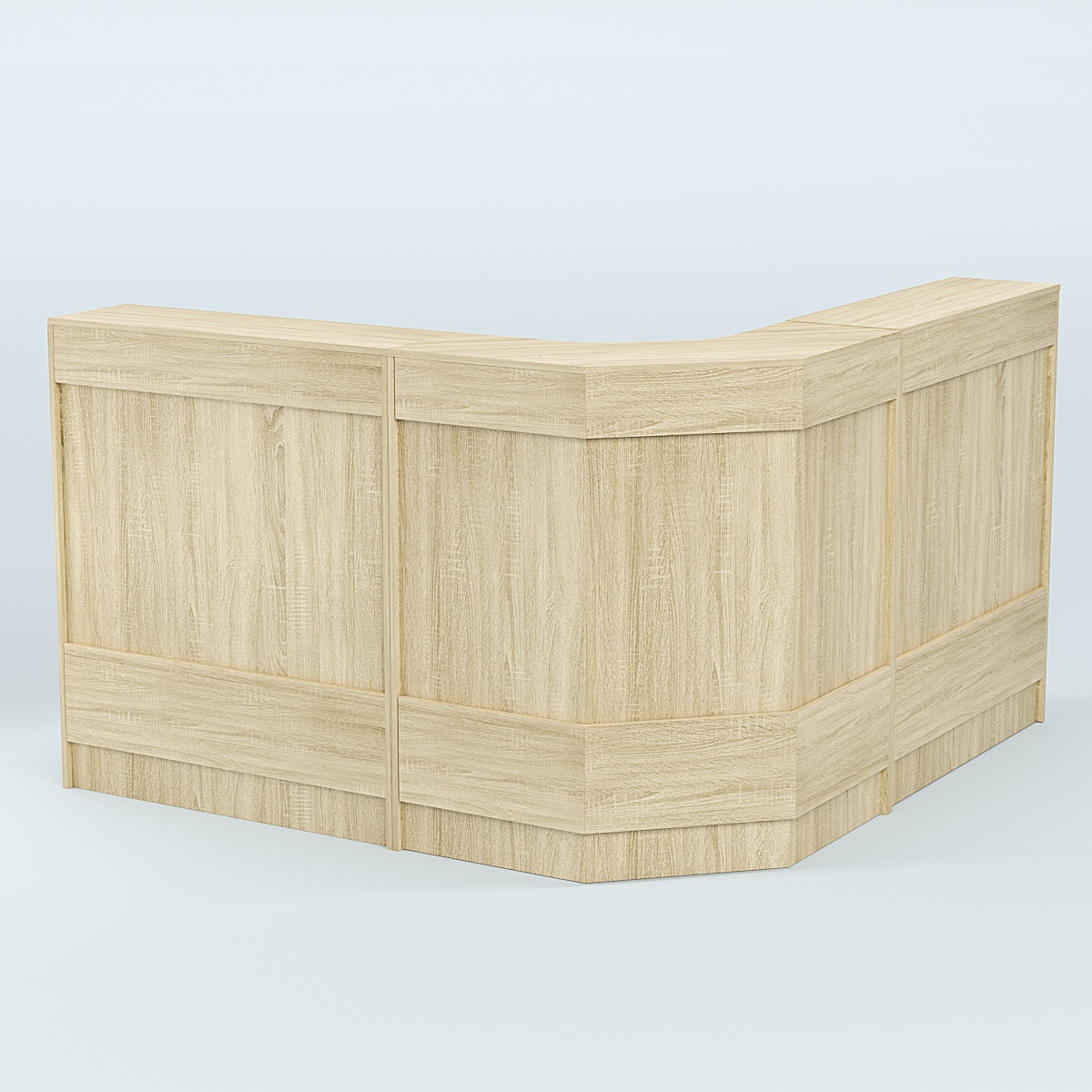 Ресепшен серии ПРАЙМ №5Б угловой Дуб Сонома