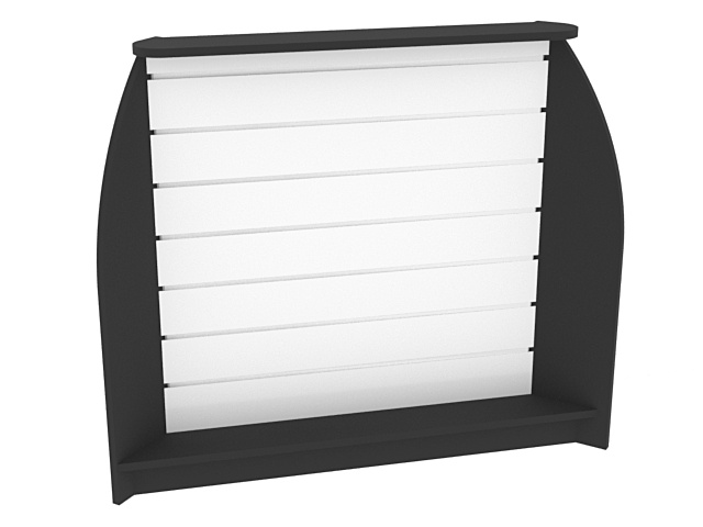 Прилавок Импульс №4ЭП Черный