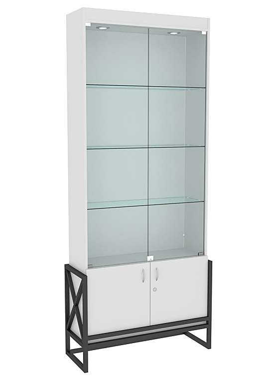 Витрина Лофт-Эконом №300-1 Серый