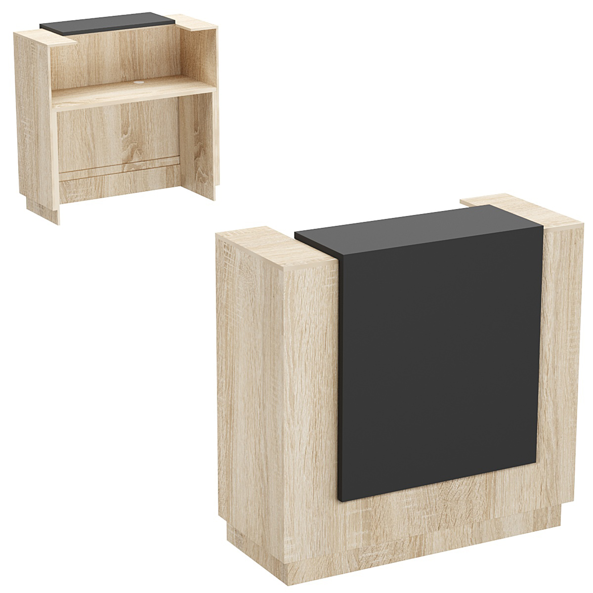 Ресепшен МОН №1 Дуб Сонома + Дуб Венге