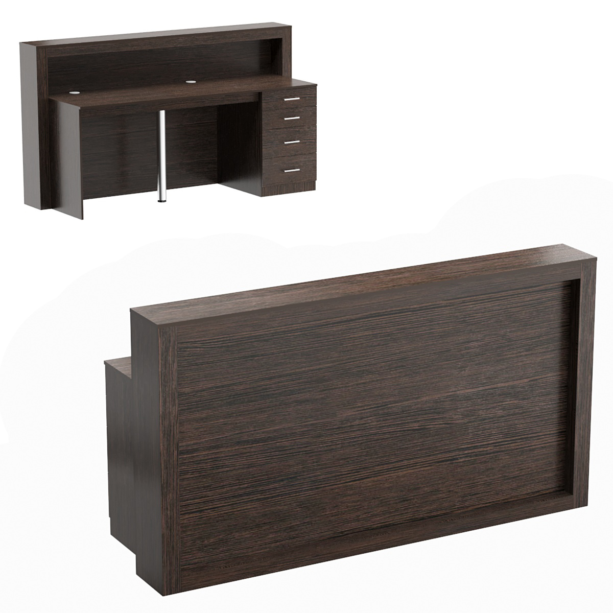 Ресепшен БРАВИО Дуб Венге