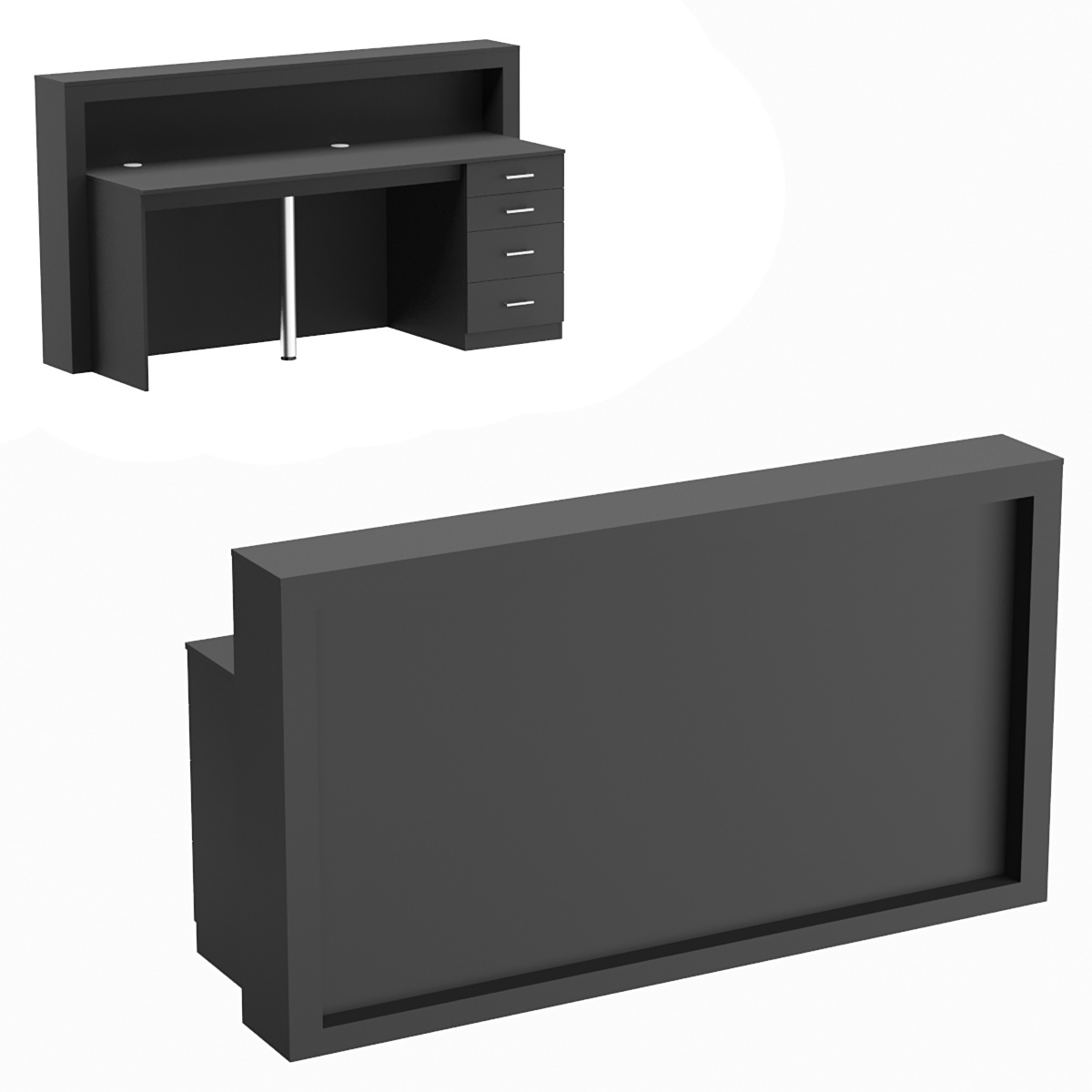 Ресепшен БРАВИО Черный