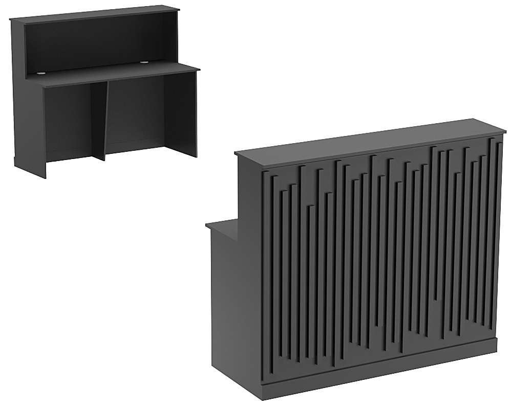 Ресепшен КАРДИО  Черный