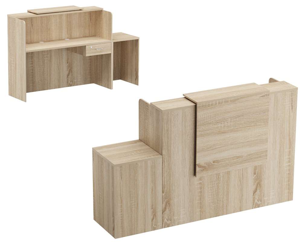 Ресепшен СОЛО №2А правосторонний Дуб сонома