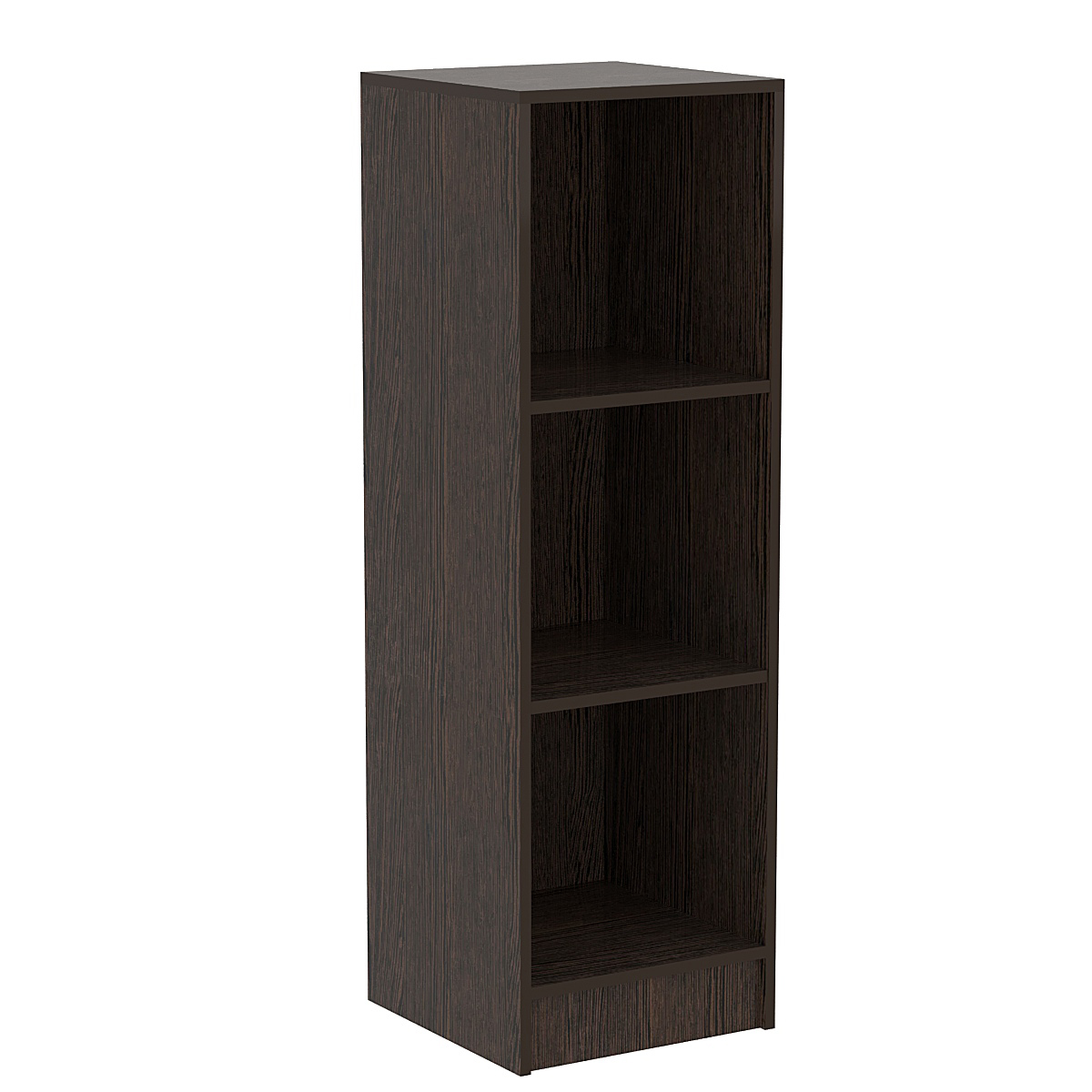 Стеллаж из ДСП серии Эконом №7А-410 с 3-мя ячейками Дуб Венге