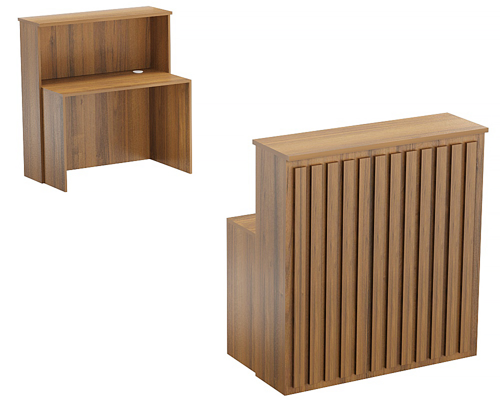 Стойка ресепшен ГРАУНД №3В Орех