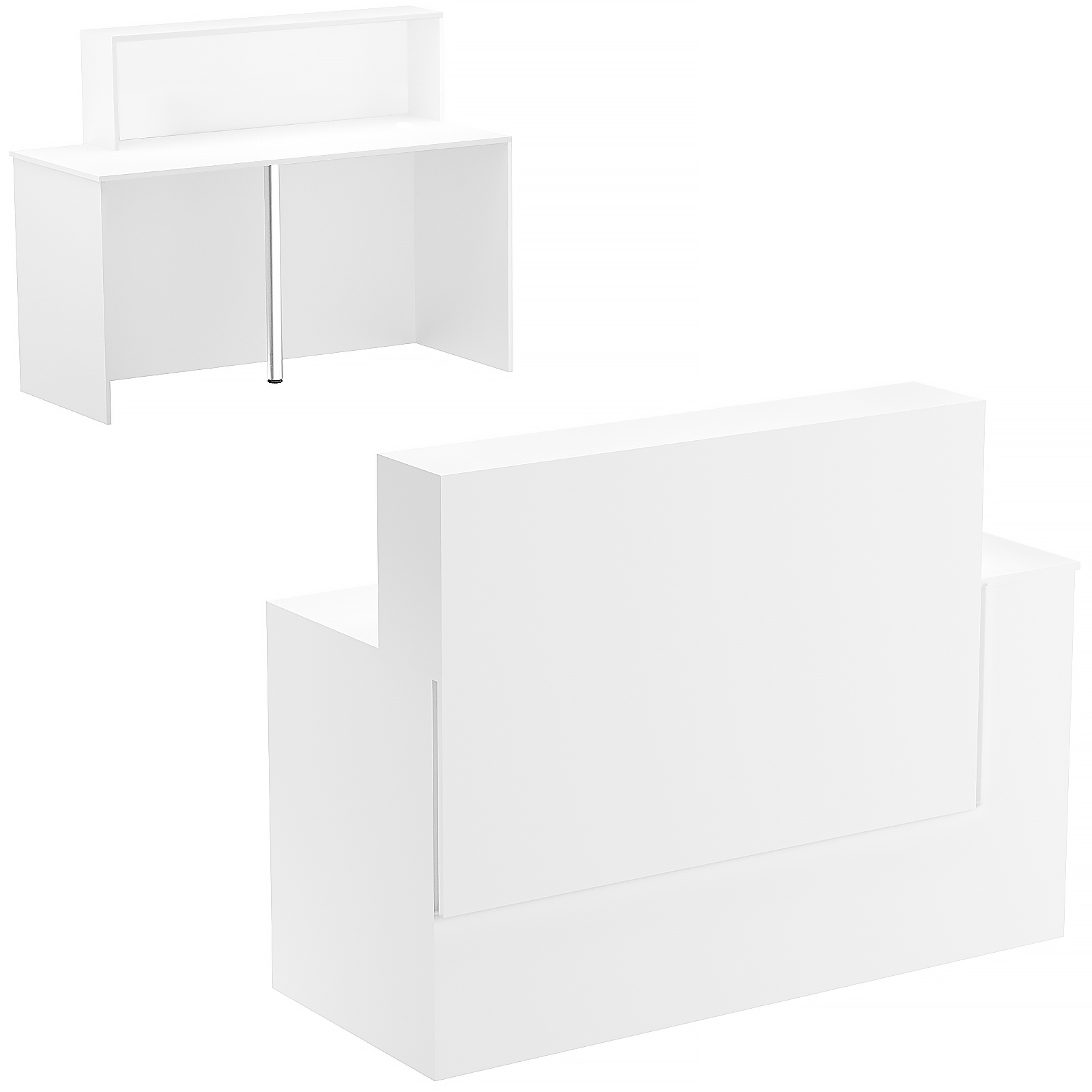 Стойка ресепшен ВЕРОНА №1 Белый