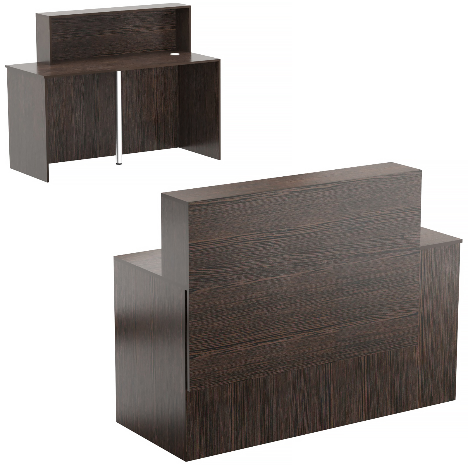 Стойка ресепшен ВЕРОНА №1 Дуб Венге