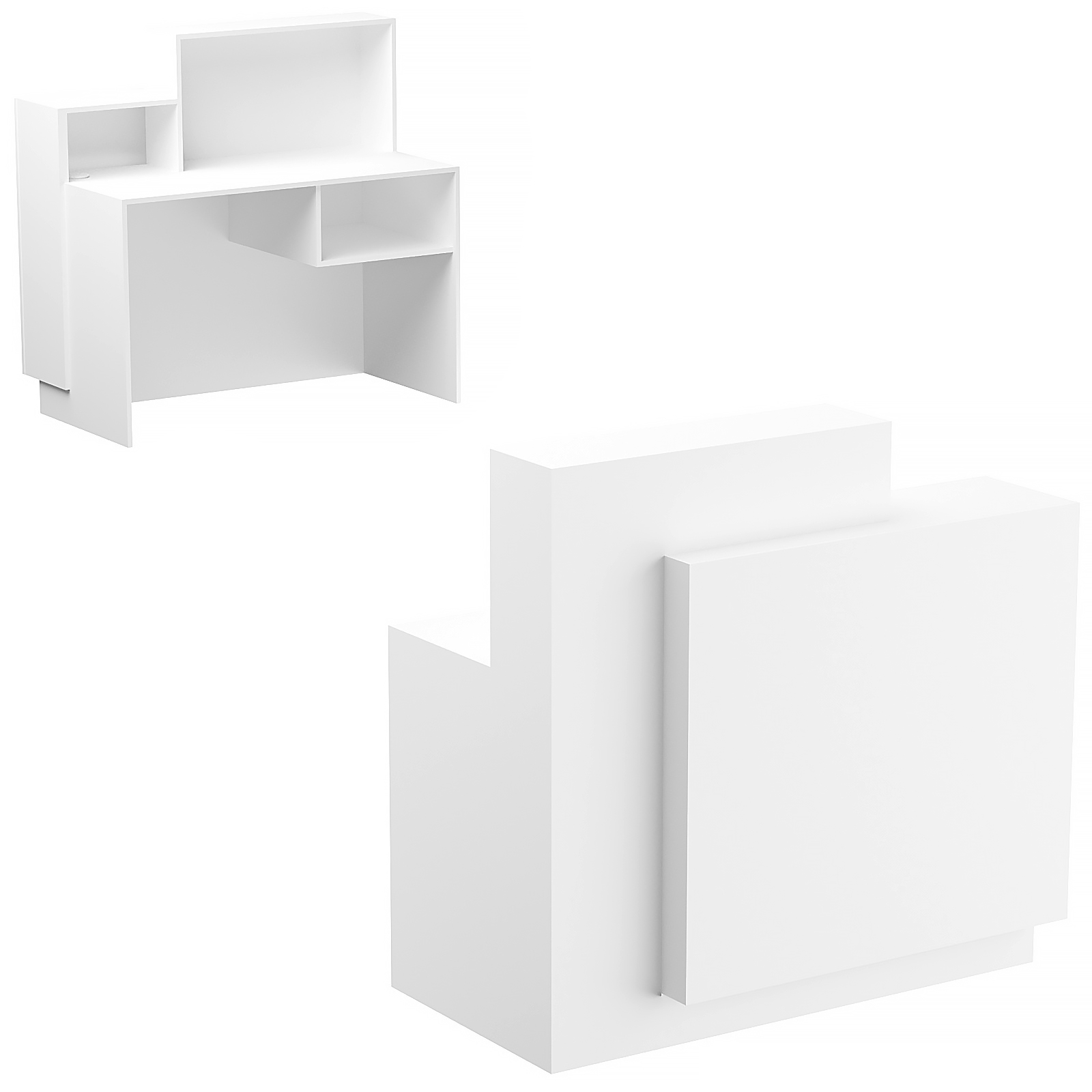 Стойка ресепшен ВЕРОНА №2 Белый