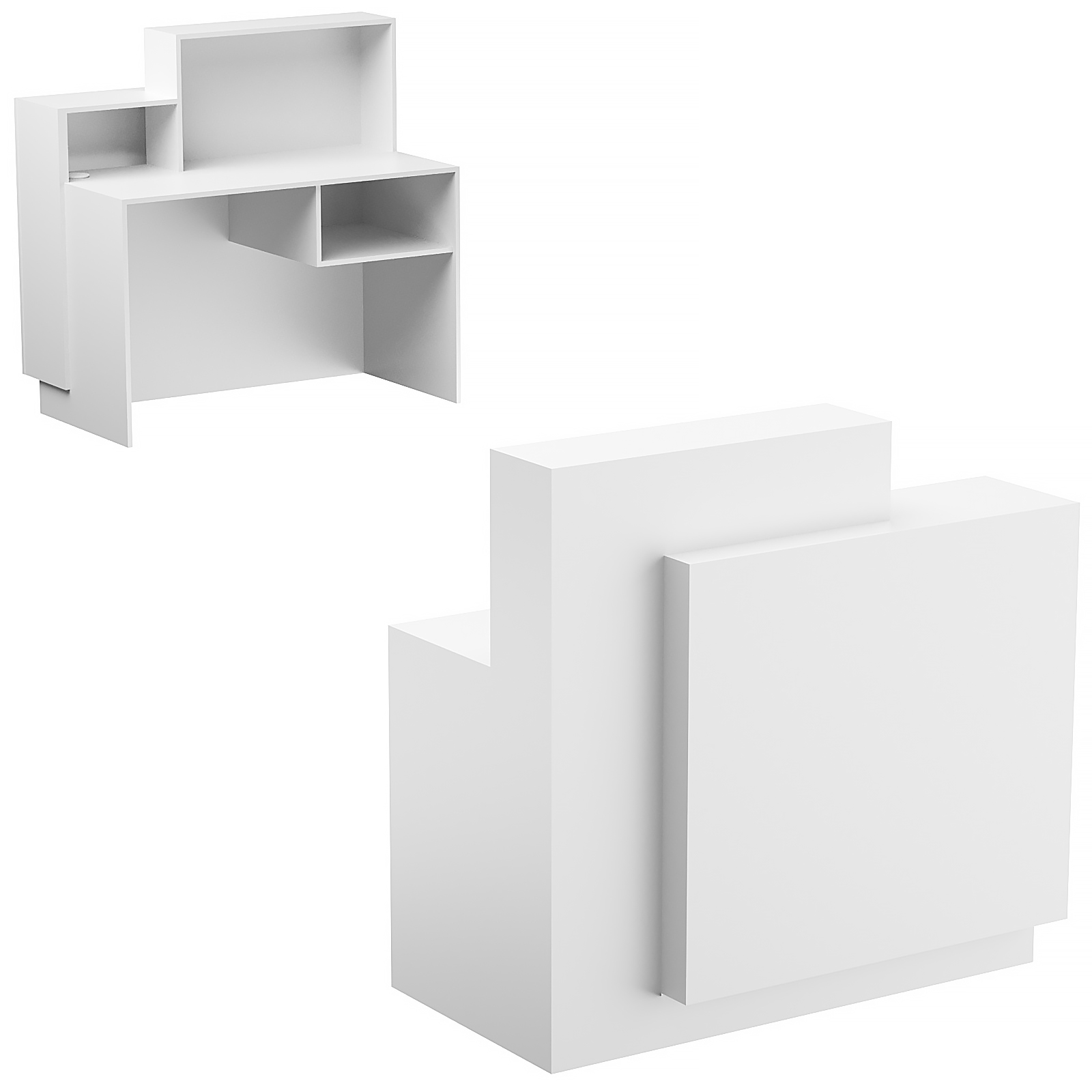 Стойка ресепшен ВЕРОНА №2 Серый