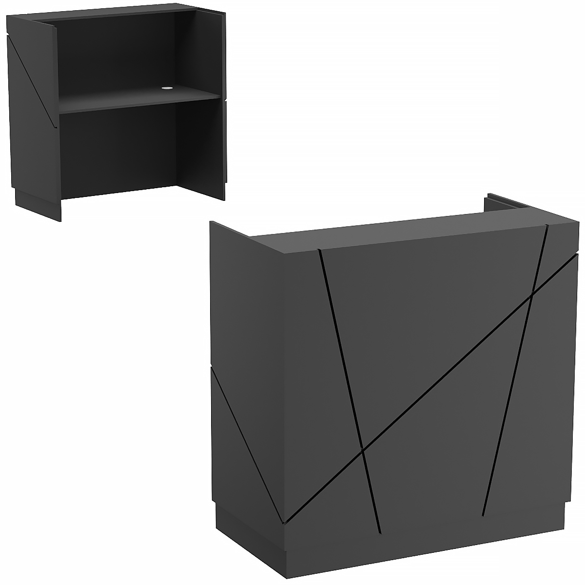 Ресепшен АРТ-НЕО №1 Черный