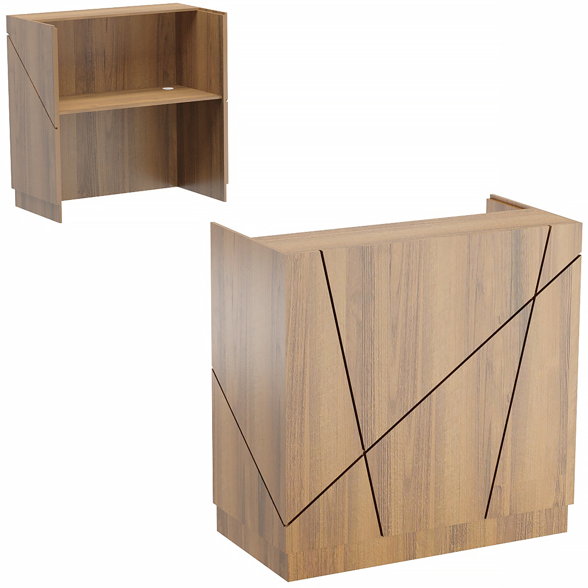 Ресепшен АРТ-НЕО №1 Орех