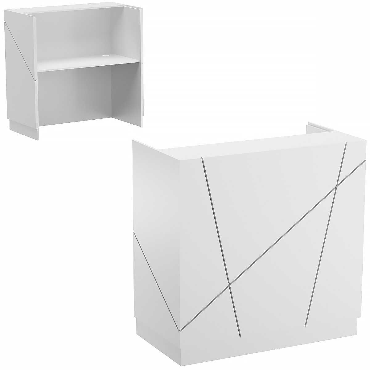 Ресепшен АРТ-НЕО №1 Серый