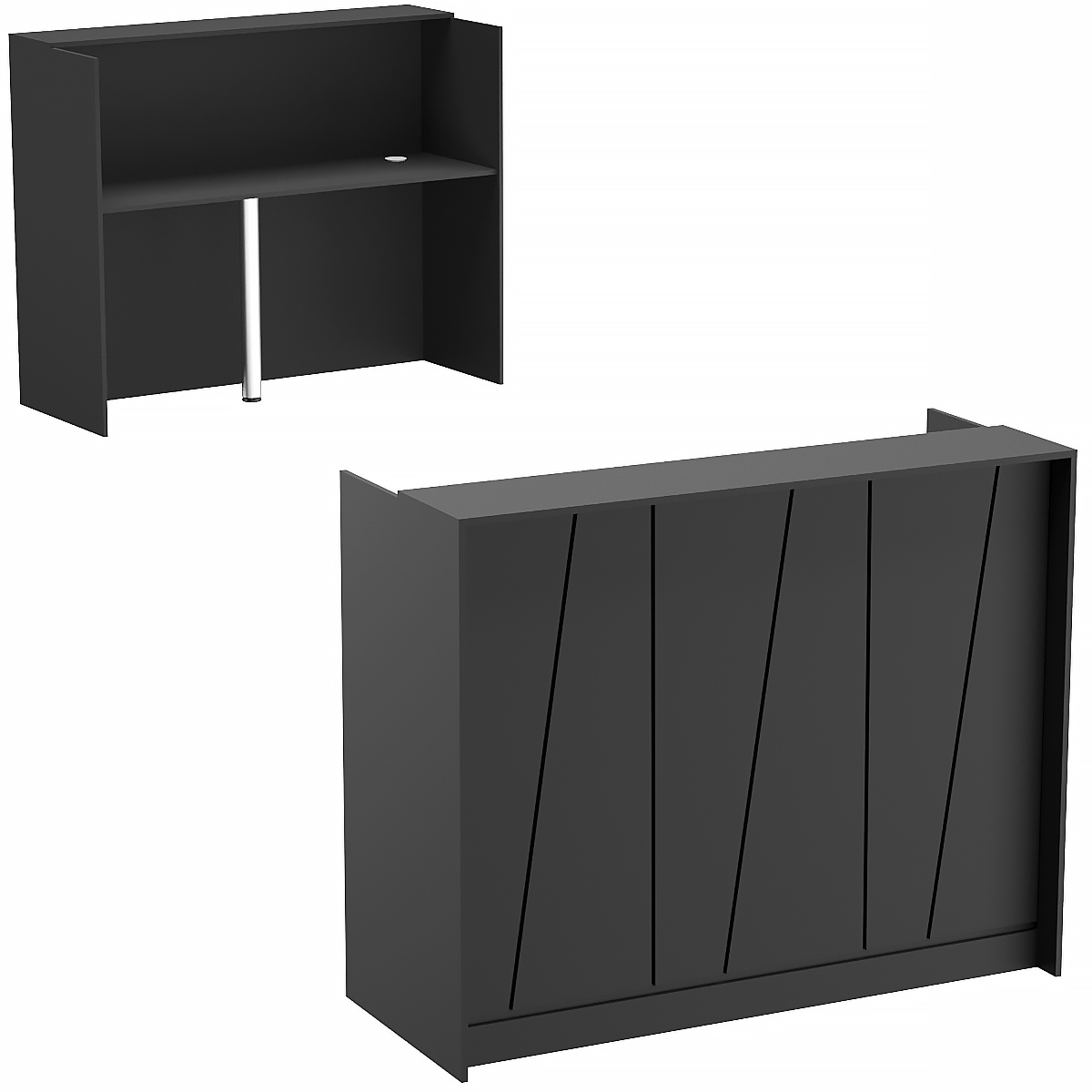 Ресепшен АРТ-НЕО №2Б Черный