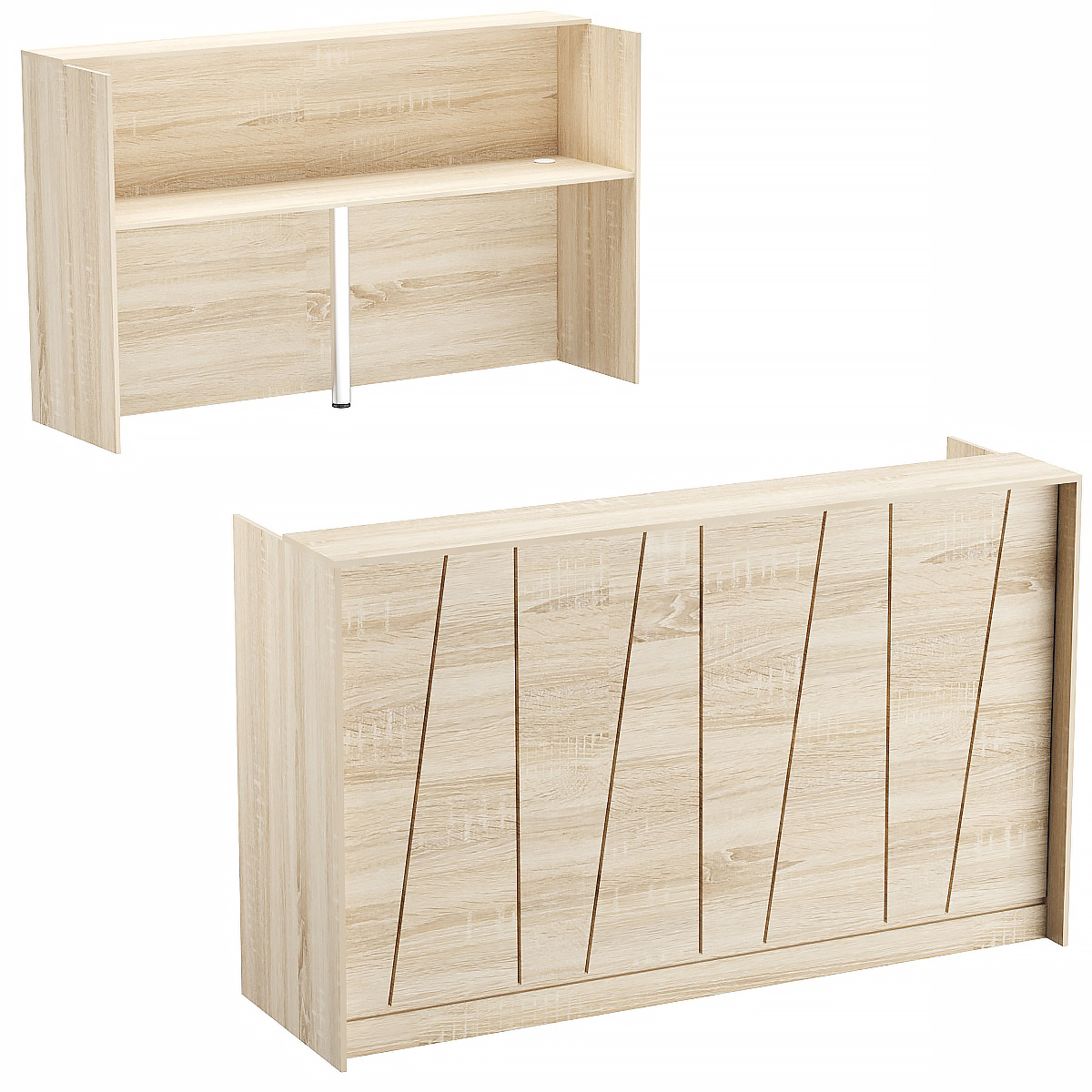 Ресепшен АРТ-НЕО №2В Дуб Сонома