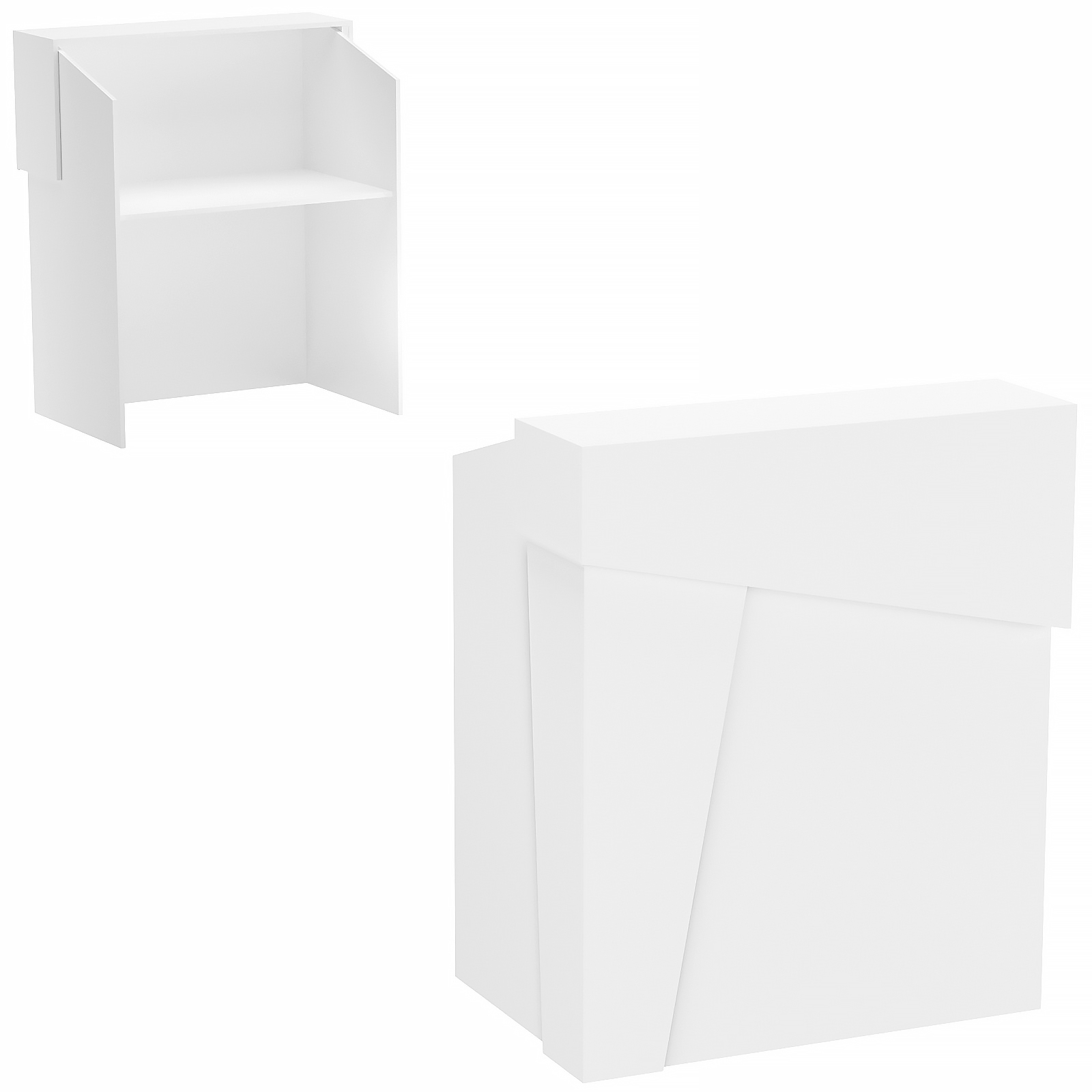 Стойка ресепшен АРТ №2-А Белый