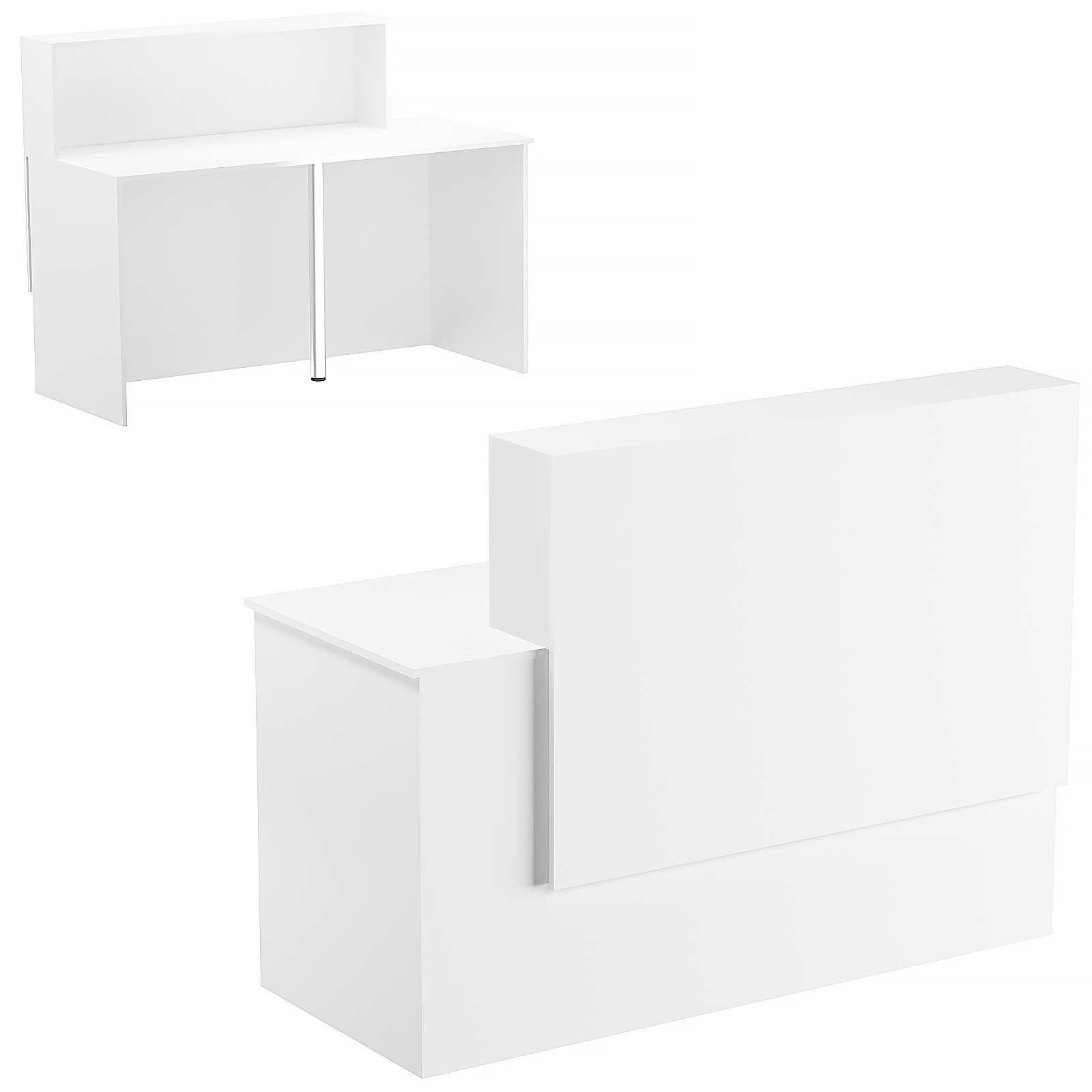 Стойка ресепшен ВЕРОНА №1А Белый