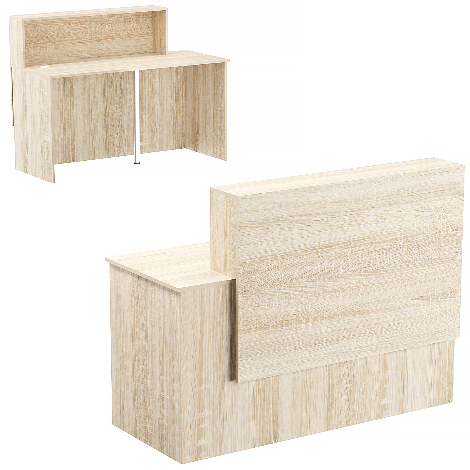 Стойка ресепшен ВЕРОНА №1А Дуб Сонома