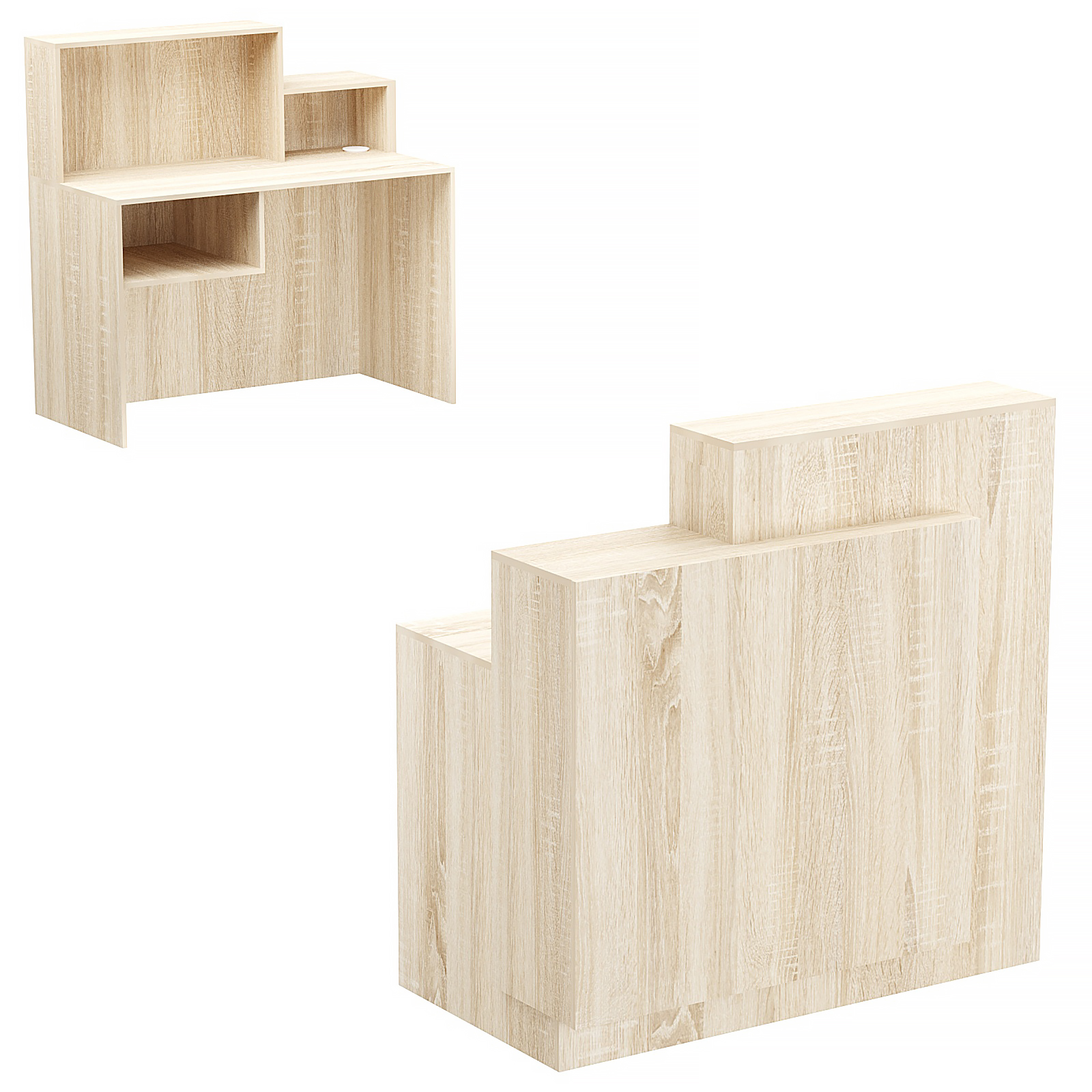 Стойка ресепшен ВЕРОНА №2А Дуб Сонома