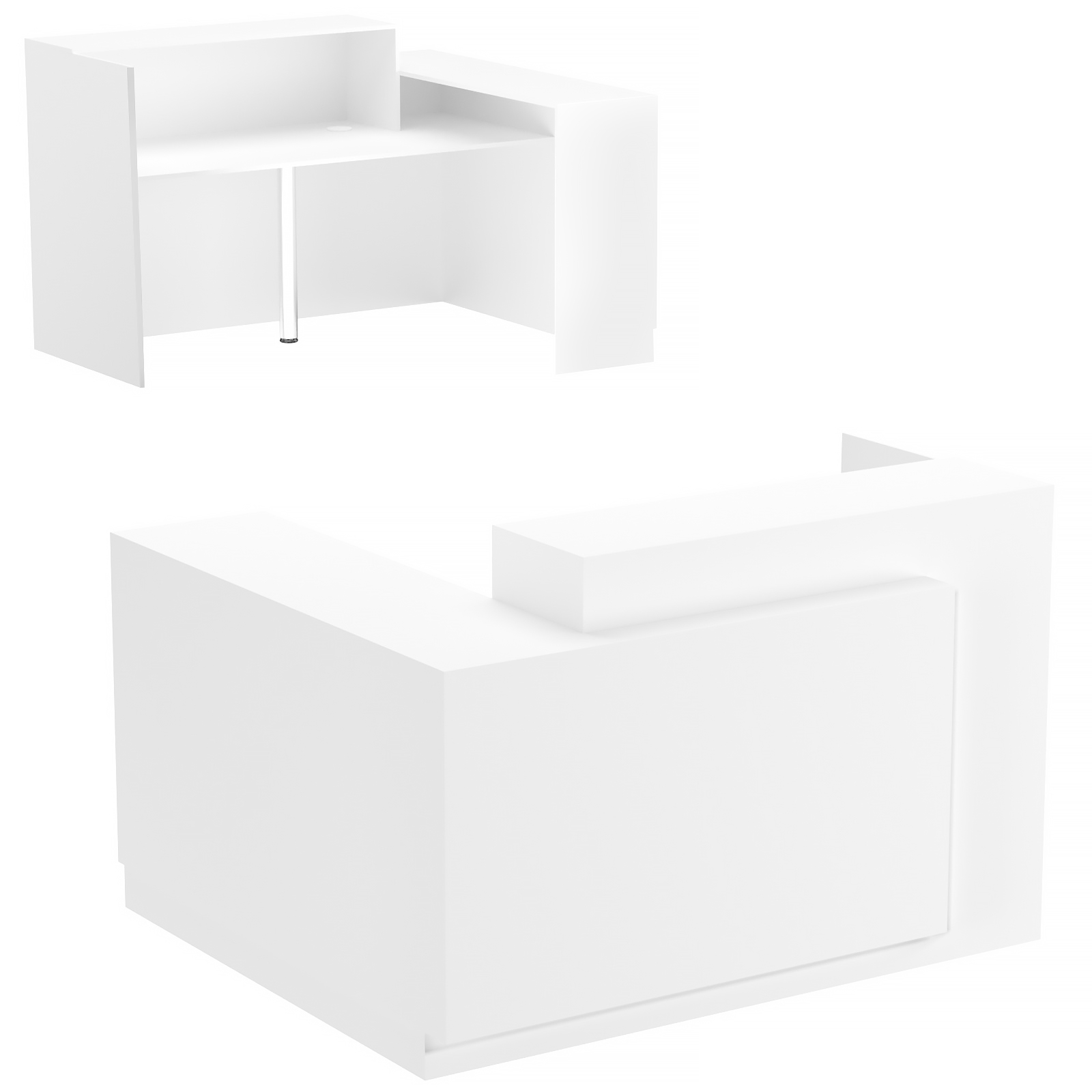 Стойка ресепшен ВЕРОНА №3А Белый