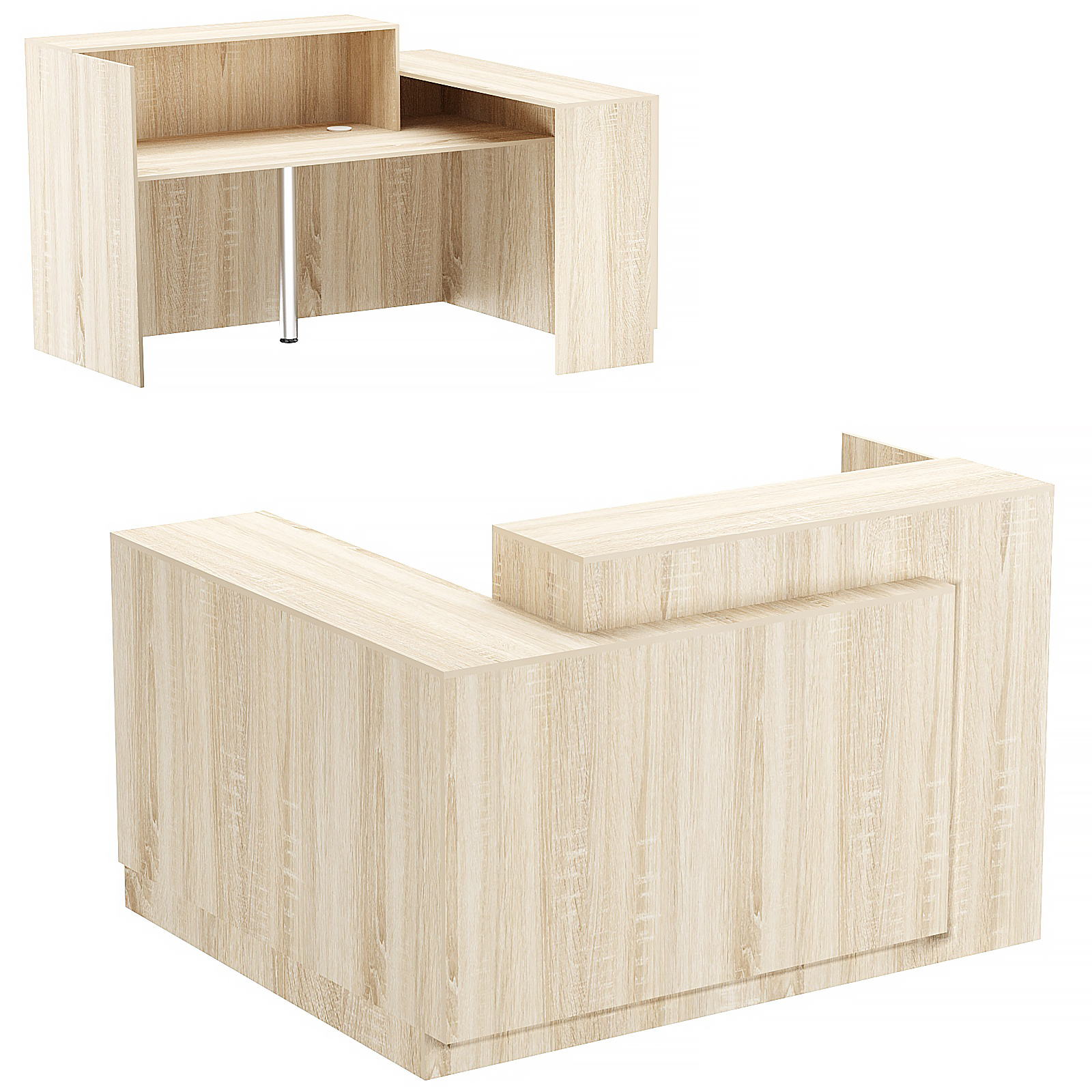 Стойка ресепшен ВЕРОНА №3А Дуб Сонома