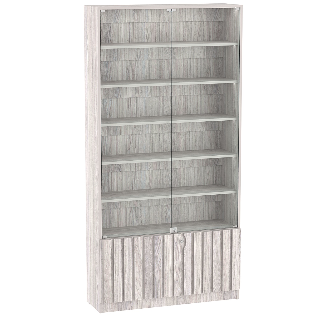 Витрина серии "Смок" №1 Ясень Анкор светлый - U31104